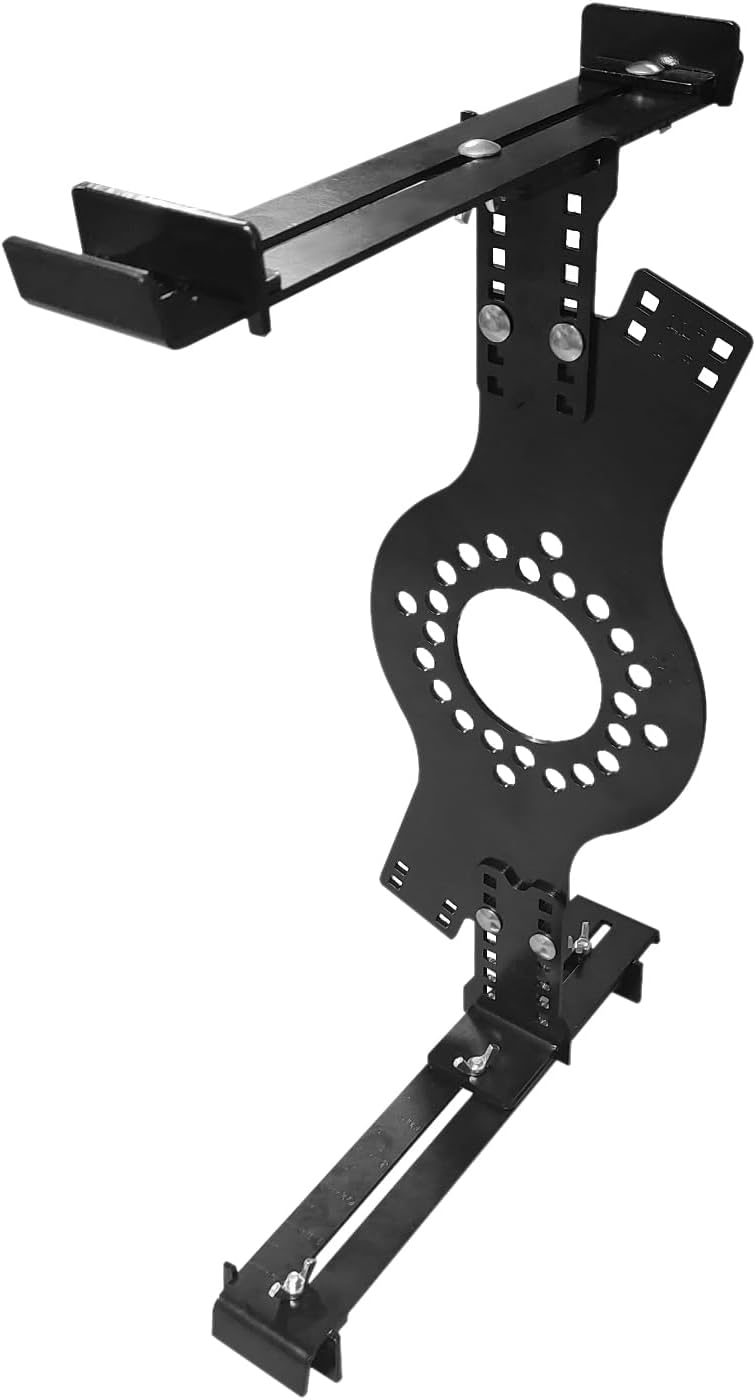 UINIEBOOM 14"-22" Wheel Fitment Simulator Tool, Tire Size Fit Test Measuring Mockup, 4-Lug Pattern Wheel Installation Kits - Image 4